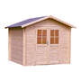 Maison en bois Stefan, incl.plancher+toiture 18mm