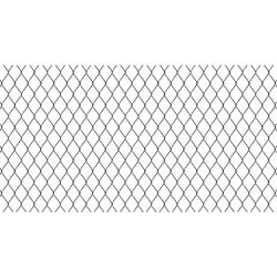 Recinto diagonale galvanizzato, 50X2.2X800MM, 10m