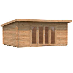 Maison en bois Leibzig 19,4 m2, 44mm