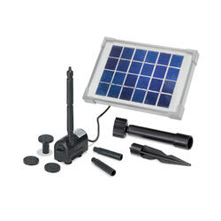 Linxor - Pompe à eau solaire pour fontaine, bassin ou jardin avec câble  de 5m : : Jardin
