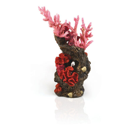biOrb Korallenriff Ornament rot 22.3 x 22.3 x 45.5 cm