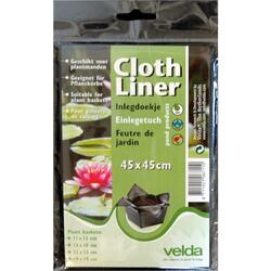 Cloth Liner 45x45cm Tissu d'insertion pour corbeilles à plantes à grosses mailles