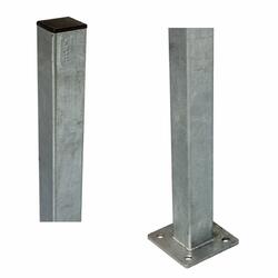 Stahl-Pfosten FVZ 4.5x4.5x132cmmit Fuss