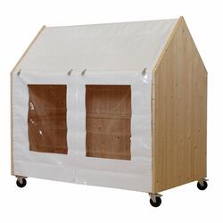 Spielhaus/Shelter mit Räder