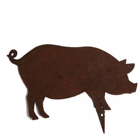 Elemento Deco Pig, mini animale da fattoria per incollare