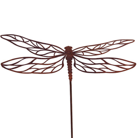 Elemento decorativo libellula con ritagli