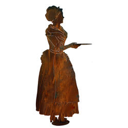 Elemento Deco Cocoa Girl con vassoio senza piatto/stecca