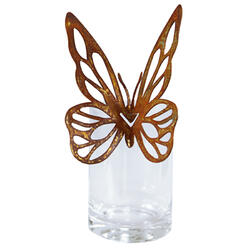 Dekoelement Schmetterling für Vasen mit Ausschnitt Mariposa 