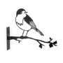 Uccello di metallo Robin 3x28.5x24cm