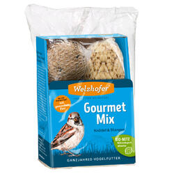 Gourmet-Mix (3 boulettes à 100g / 2 bâtons de noix à 120g (dans un filet bio)