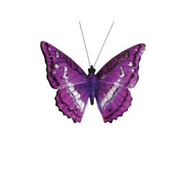 Figura decorativa farfalla con sistema di gancio assortito