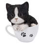 Dekofigur Kätzchen in Tasse assortiert