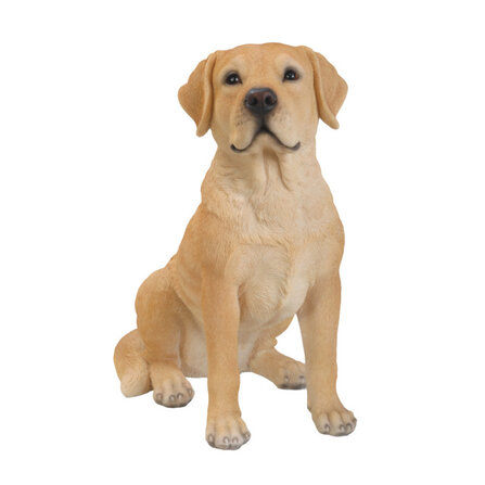 Figura decorativa Labrador dorato