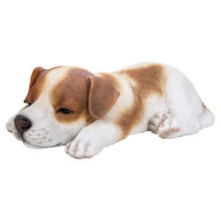 Figura Deco Jack Russell cucciolo che dorme