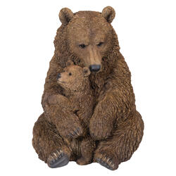 Decorazione figura orso vita madre / bambino