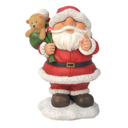Figurine décorative Père Noël jouant