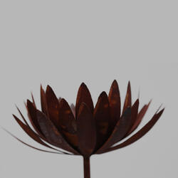 Elément décoratif Fleur de chrysanthème (porte-bougie à chauffe-plat) sans plaque