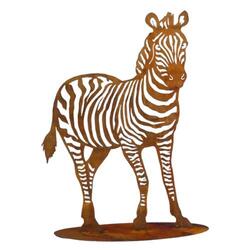Dekoelement Zebra a. Platte