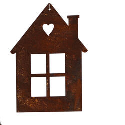 Dekohänger kleines Haus mit Herz