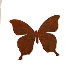 Elemento decorativo farfalla Papilio con foro nel mezzo