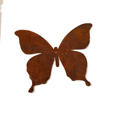 Dekoelement Schmetterling Papilio mit Loch mittig