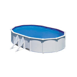 KIT Dream Pool Top ovale/pieds sable Eco H2 610 x 375 x 120 cm, livraison à domicile incl.