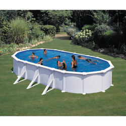 KIT Dream-Pool Atlantis ovale/filtre à sable. 730 x 375 x 132 cm, 28`217l H2