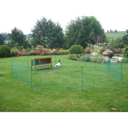 Kaninchennetz 12 m grün 65 cm Einzelspitz