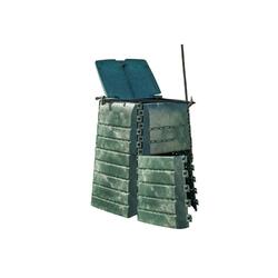Composteur Colibri M, vert 345L grille anti-souris GRATUITE incluse