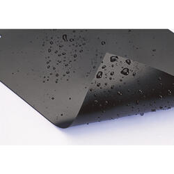 Bâche de bassin en PVC noir 0.5 mm 100 x 2 m
