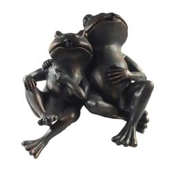 Gargoyle Frog Pair 30 x 23 x 28 cm