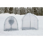 WinterGewächshaus Yurt mit Isofolie