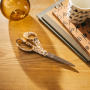 FXI scissors 21 cm, Cheetah brown