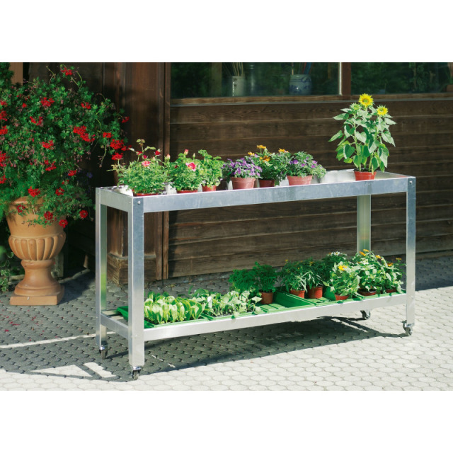 Table pour plantes Alu