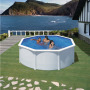 KIT Dream Pool Top rond/plage de sable. Eco H2 D350/H120 cm*San Marina*Livraison à domicile incl.