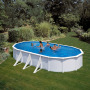 KIT Dream Pool Top ovale/pieds sable Eco H2 730 x 375 x 120 cm, livraison à domicile incl.