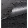 Bâche de bassin en PVC noir 0,5 mm 3 x 4 m